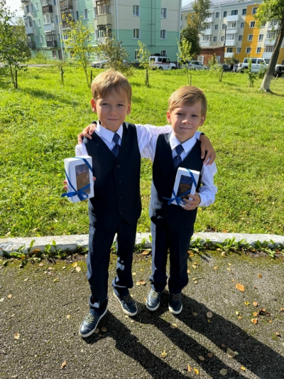 Первый раз в первый класс.